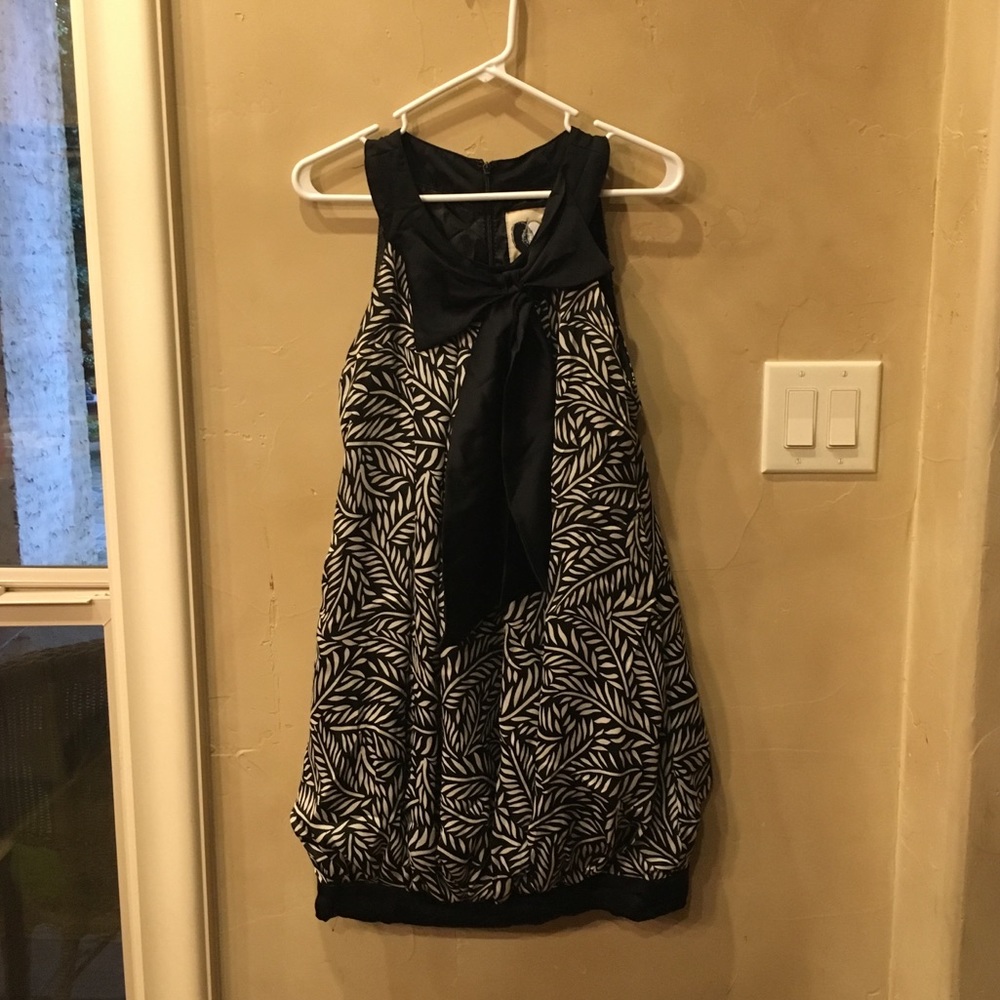 CLOSED Black and white dress
